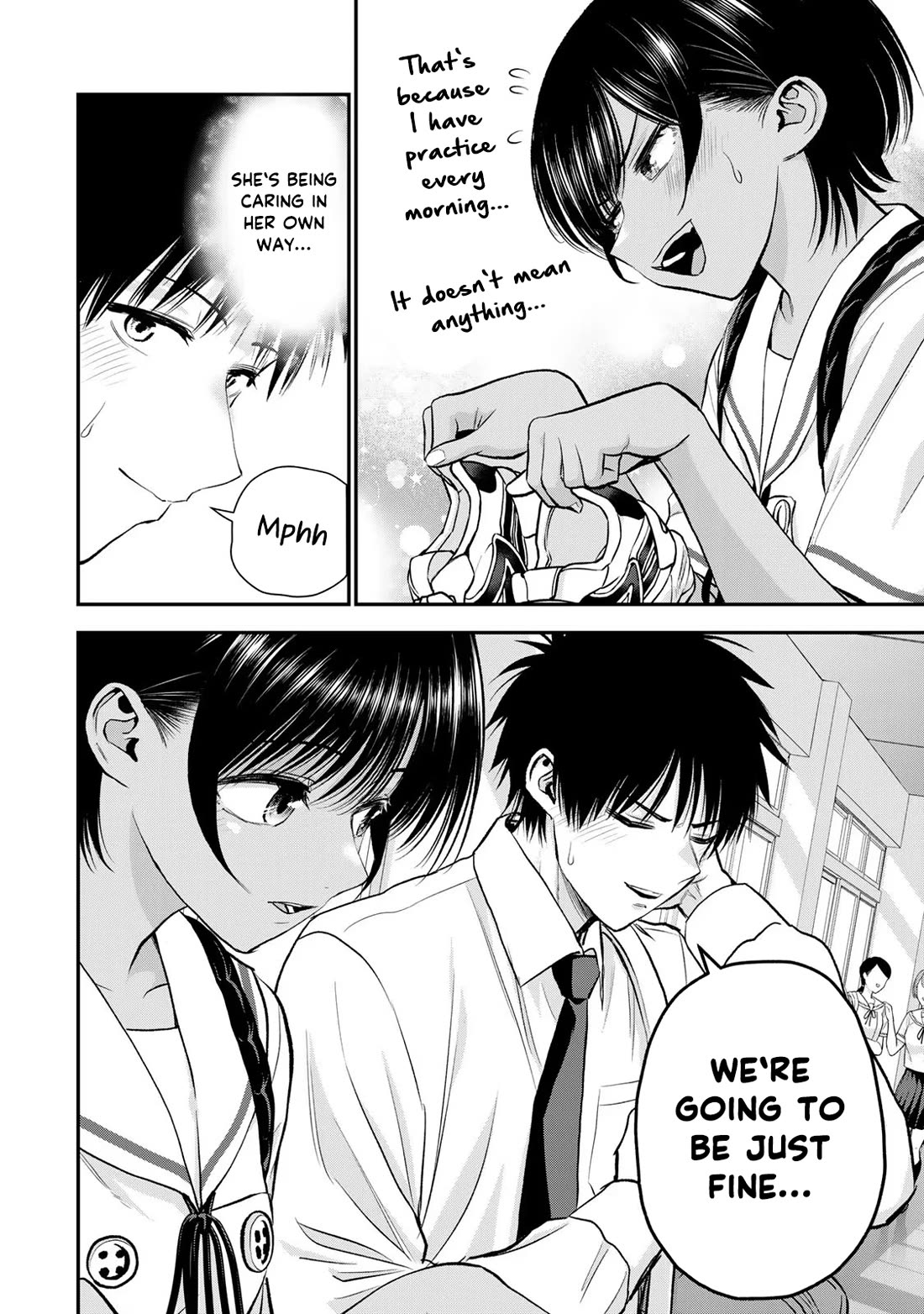 No More Love With the Girls Chapter 92 page 11 - Chapter 92: Romcoms don‘t happen even if you think it over