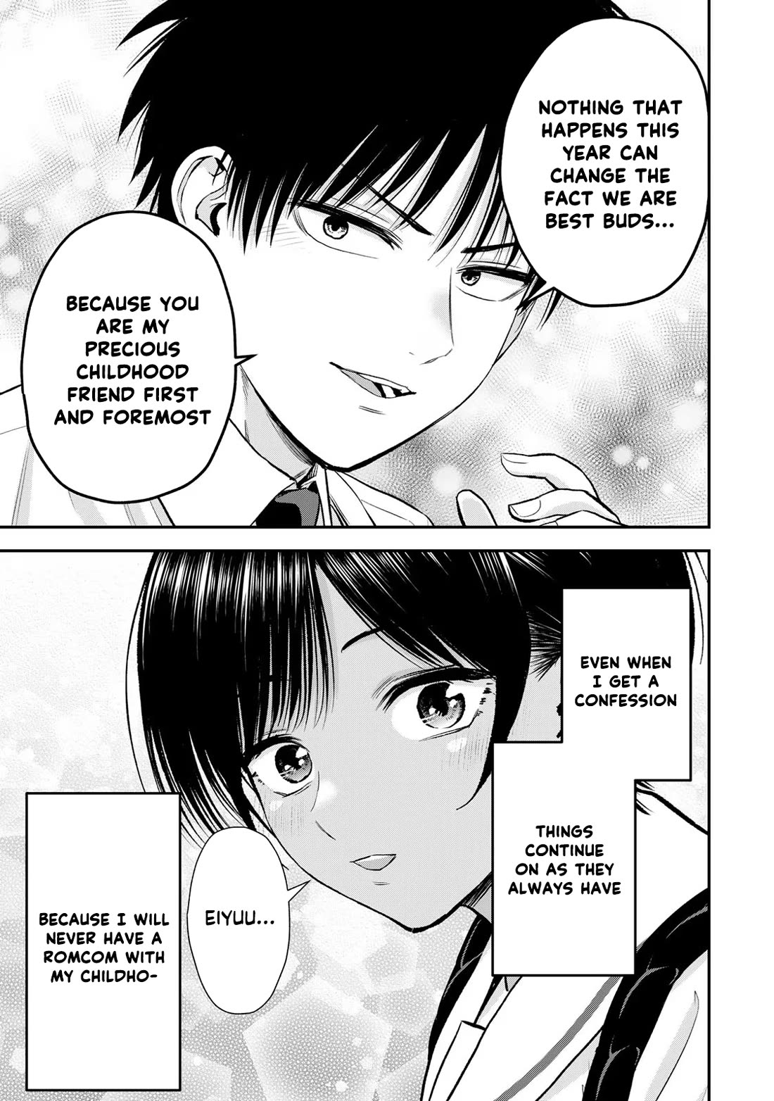 No More Love With the Girls Chapter 92 page 12 - Chapter 92: Romcoms don‘t happen even if you think it over