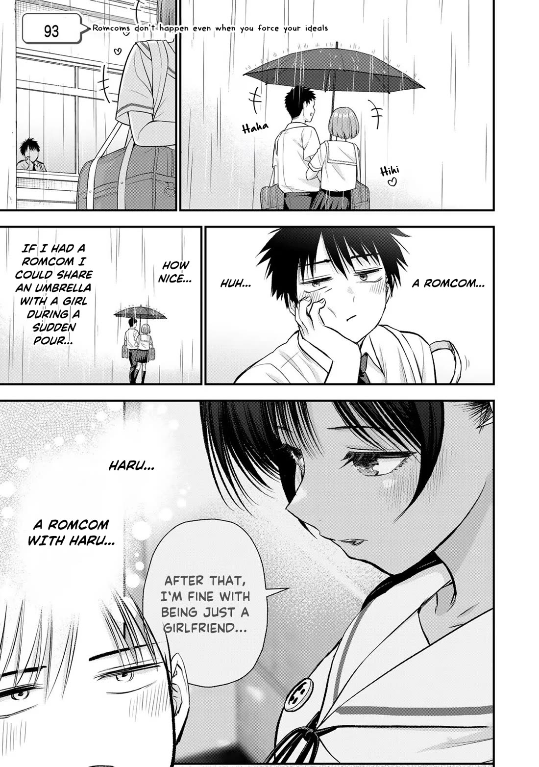 No More Love With the Girls Chapter 93 page 1 - Chapter 93: Romcoms don‘t happen even when you force your ideals