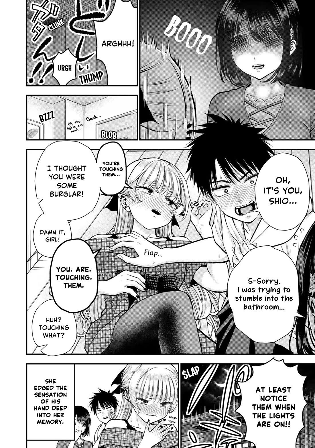 No More Love With the Girls Chapter 94 page 14 - Chapter 94: Romcoms don‘t happen even when you‘re in pitch black