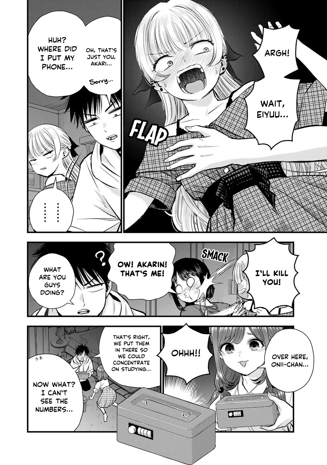 No More Love With the Girls Chapter 94 page 6 - Chapter 94: Romcoms don‘t happen even when you‘re in pitch black