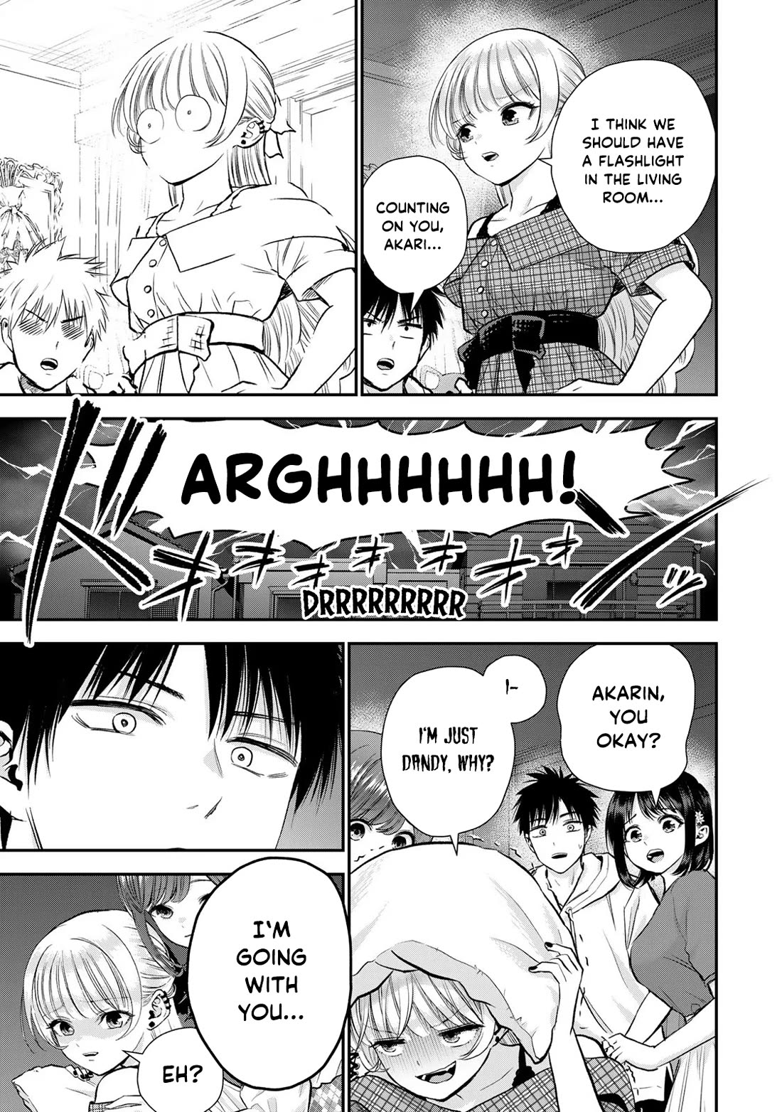 No More Love With the Girls Chapter 94 page 7 - Chapter 94: Romcoms don‘t happen even when you‘re in pitch black