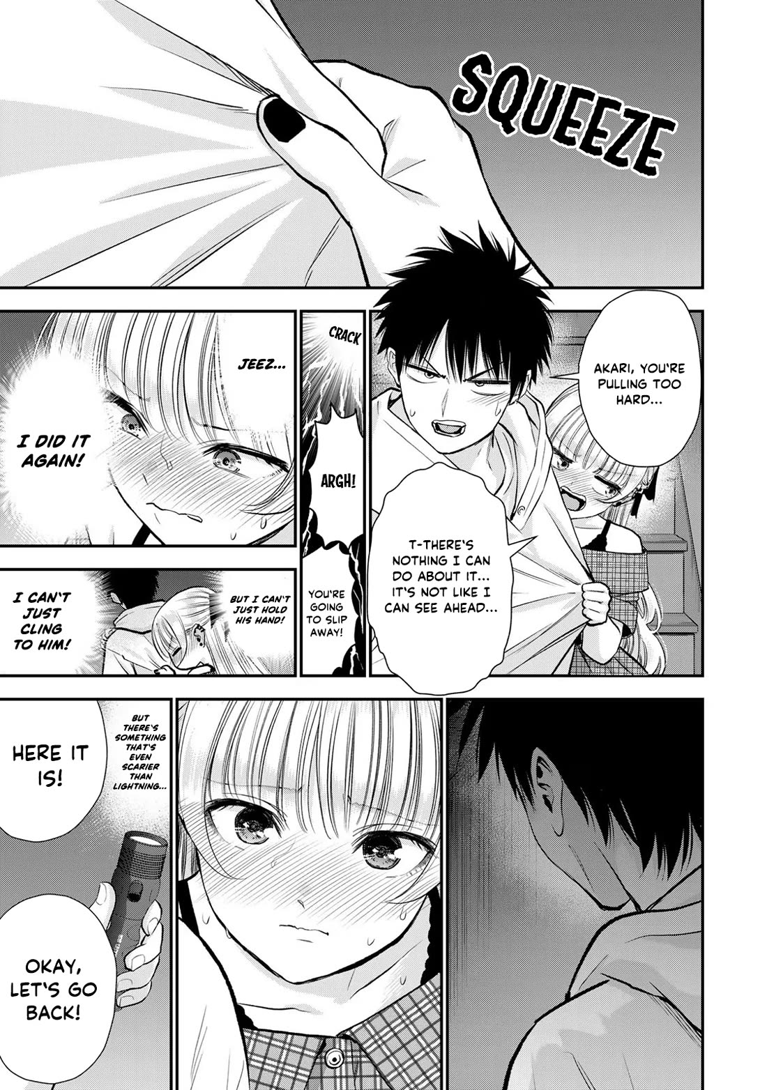 No More Love With the Girls Chapter 94 page 9 - Chapter 94: Romcoms don‘t happen even when you‘re in pitch black