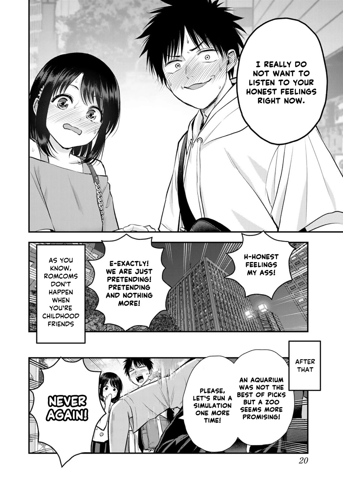 No More Love With the Girls Chapter 95 page 18 - Chapter 95: Romcoms don‘t happen even when you run a simulation