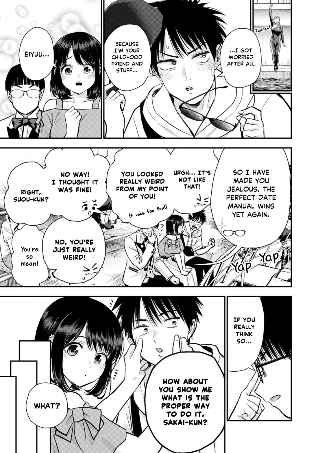 No More Love With the Girls Chapter 95 page 9 - Chapter 95: Romcoms don‘t happen even when you run a simulation
