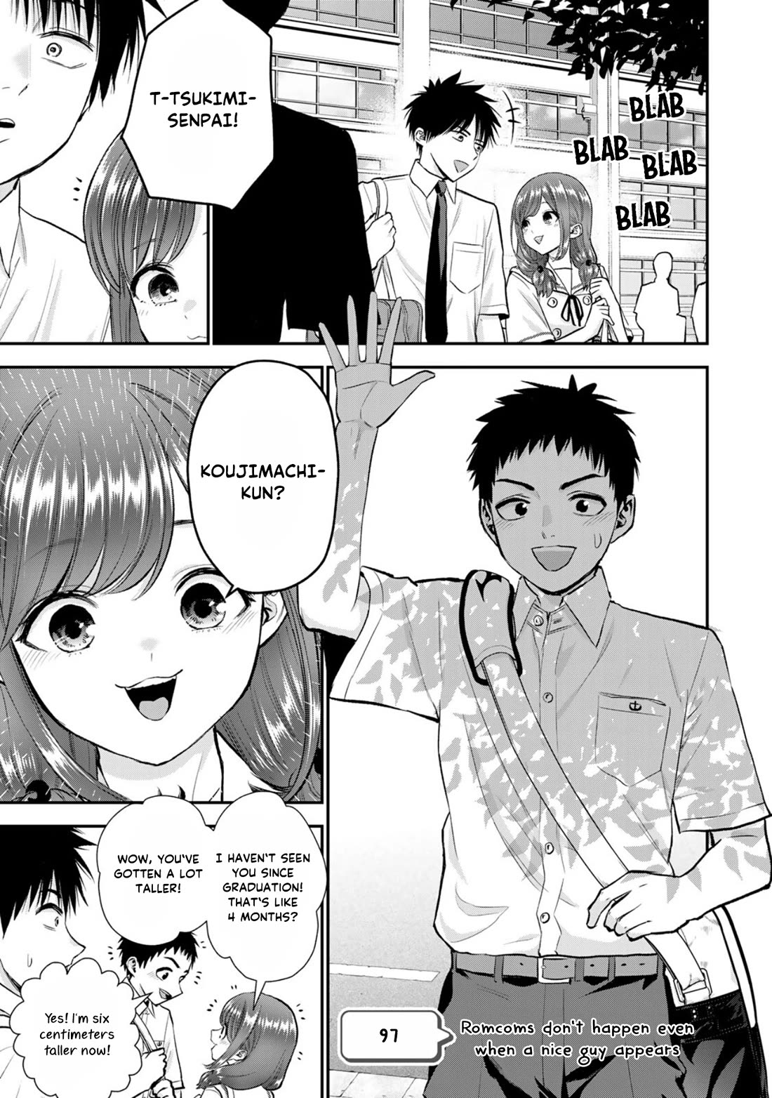 No More Love With the Girls Chapter 97 page 1 - Chapter 97: Romcoms don‘t happen even when a nice guy appears