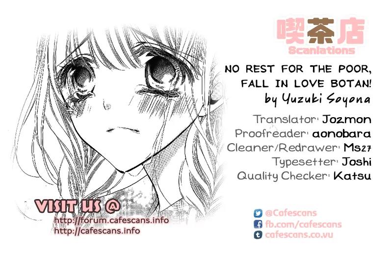 No Rest for the Poor, Fall in Love Botan! Chapter 0 page 1 - Chapter 0