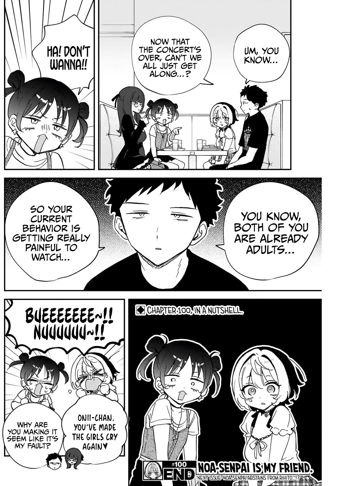 Noa Is My Senior, and My Friend. Chapter 100 page 19 - Chapter 100: Noa-senpai and Yua-sama
