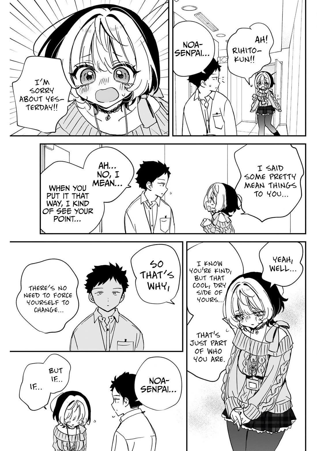 Noa Is My Senior, and My Friend. Chapter 105 page 13 - Chapter 105: Noa-senpai and the Bad Boy