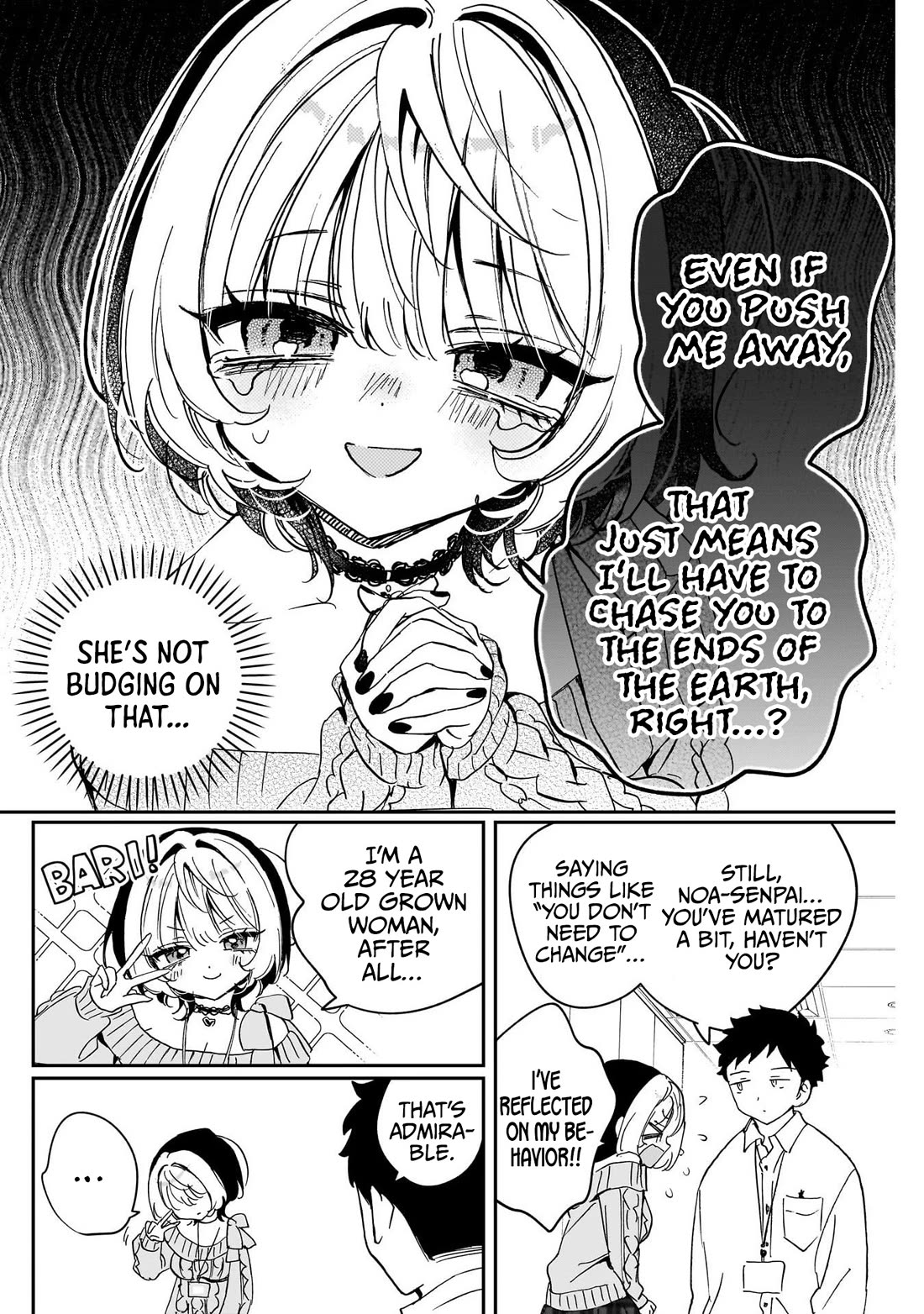 Noa Is My Senior, and My Friend. Chapter 105 page 14 - Chapter 105: Noa-senpai and the Bad Boy