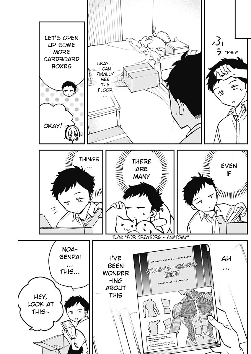 Noa Is My Senior, and My Friend. Chapter 11 page 9 - Chapter 11: Noa-Senpai and Cleaning