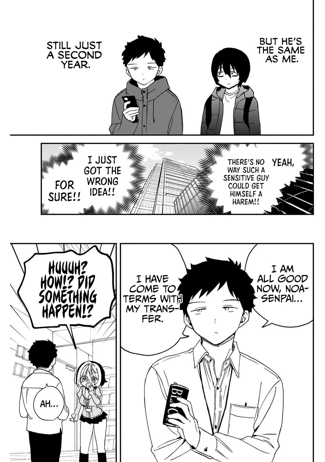 Noa Is My Senior, and My Friend. Chapter 110 page 15 - Chapter 110: Rihito and Hayase
