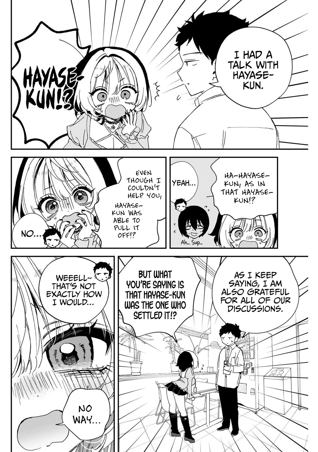 Noa Is My Senior, and My Friend. Chapter 110 page 16 - Chapter 110: Rihito and Hayase