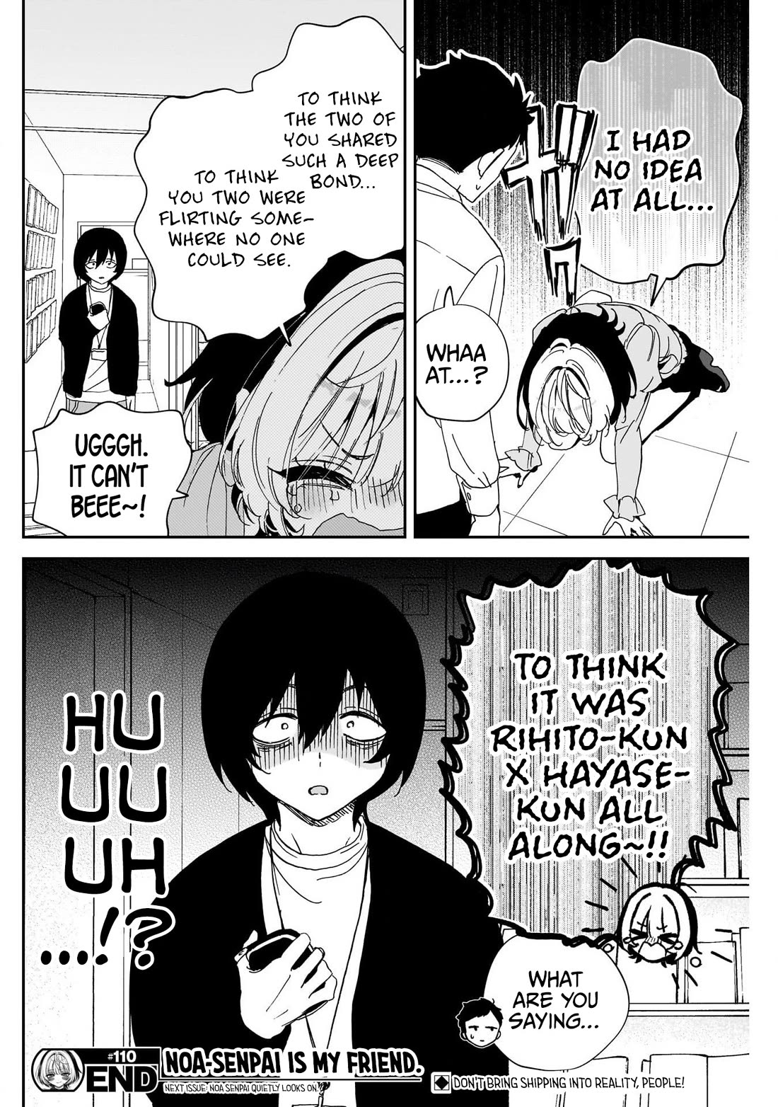 Noa Is My Senior, and My Friend. Chapter 110 page 18 - Chapter 110: Rihito and Hayase