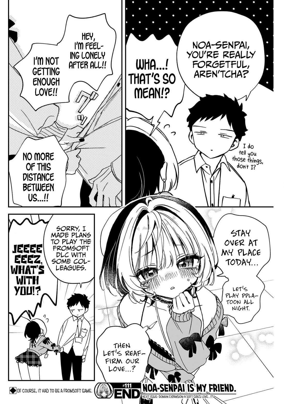 Noa Is My Senior, and My Friend. Chapter 111 page 18 - Chapter 111: Noa-Senpai and The Match's Outcome