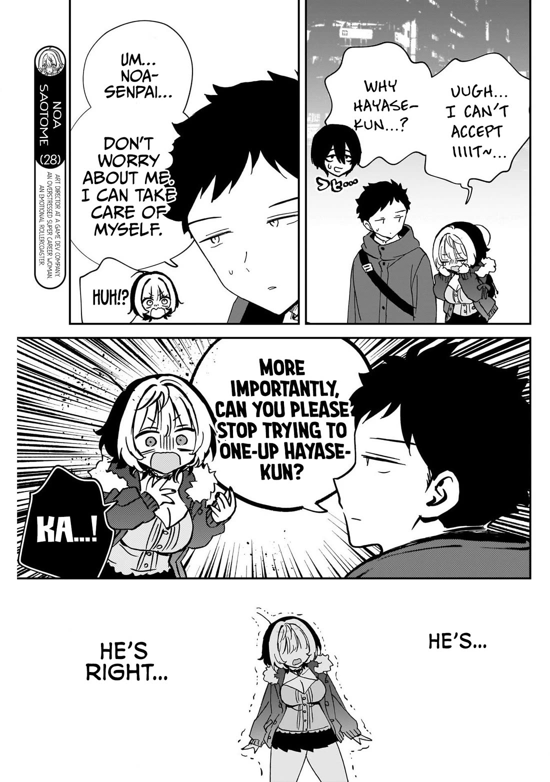 Noa Is My Senior, and My Friend. Chapter 111 page 3 - Chapter 111: Noa-Senpai and The Match's Outcome