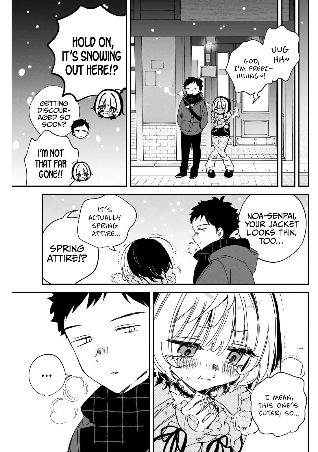 Noa Is My Senior, and My Friend. Chapter 113 page 15 - Chapter 113: Noa-Senpai and Winter Clothing
