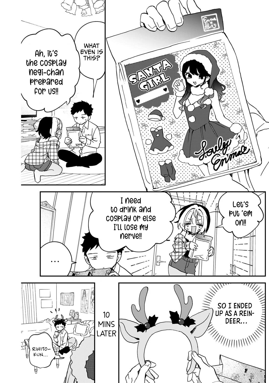 Noa Is My Senior, and My Friend. Chapter 115 page 11 - Chapter 115: Noa-Senpai and A Bittersweet Christmas Party