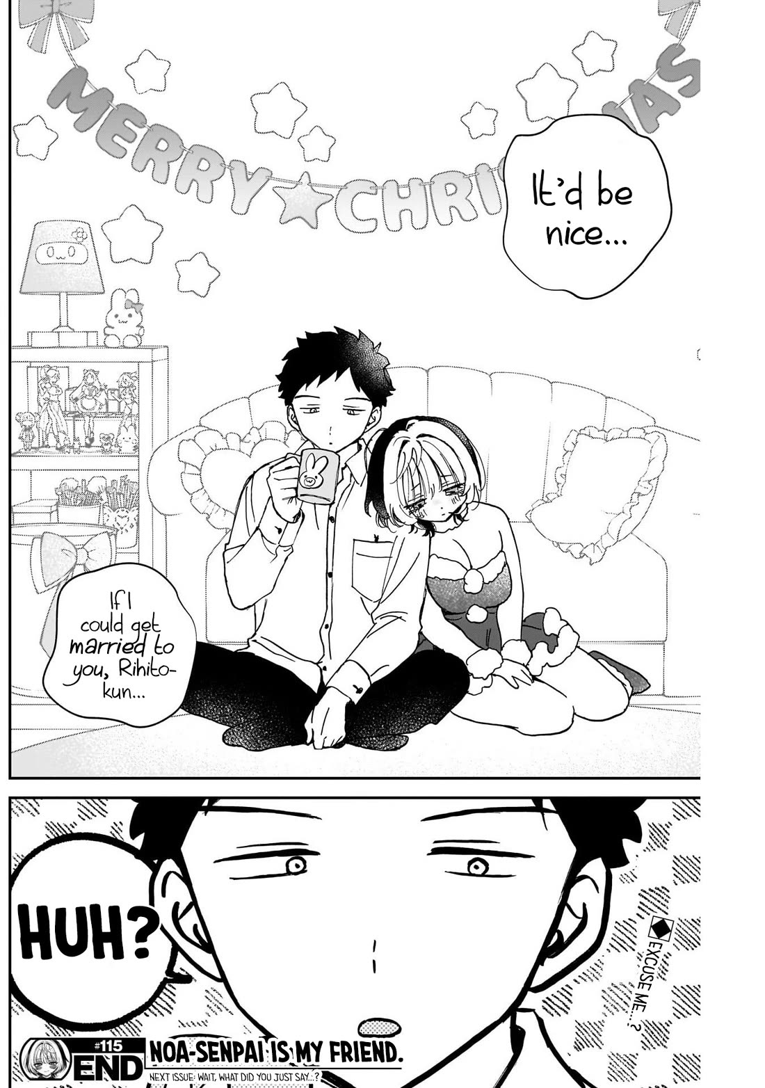 Noa Is My Senior, and My Friend. Chapter 115 page 18 - Chapter 115: Noa-Senpai and A Bittersweet Christmas Party
