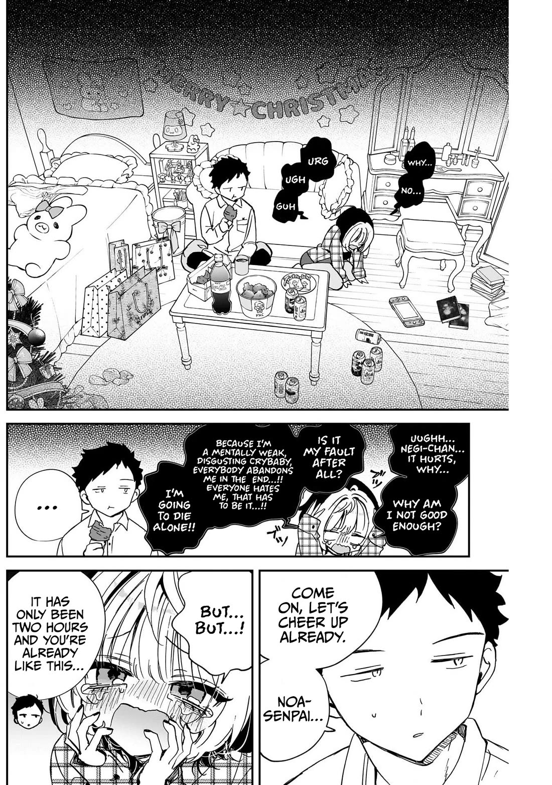 Noa Is My Senior, and My Friend. Chapter 115 page 4 - Chapter 115: Noa-Senpai and A Bittersweet Christmas Party