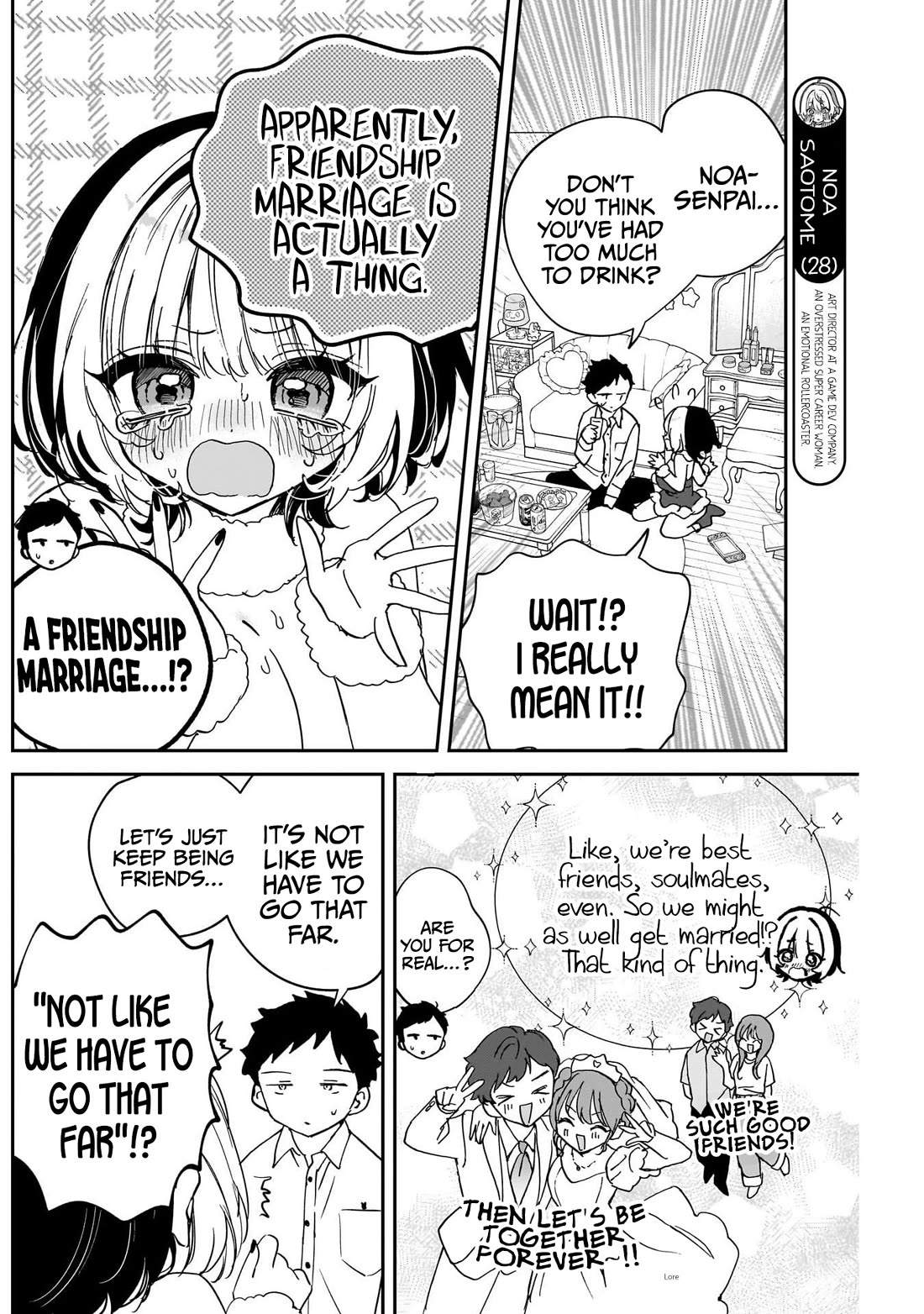 Noa Is My Senior, and My Friend. Chapter 116 page 2 - Chapter 116: Noa-Senpai's Intoxication