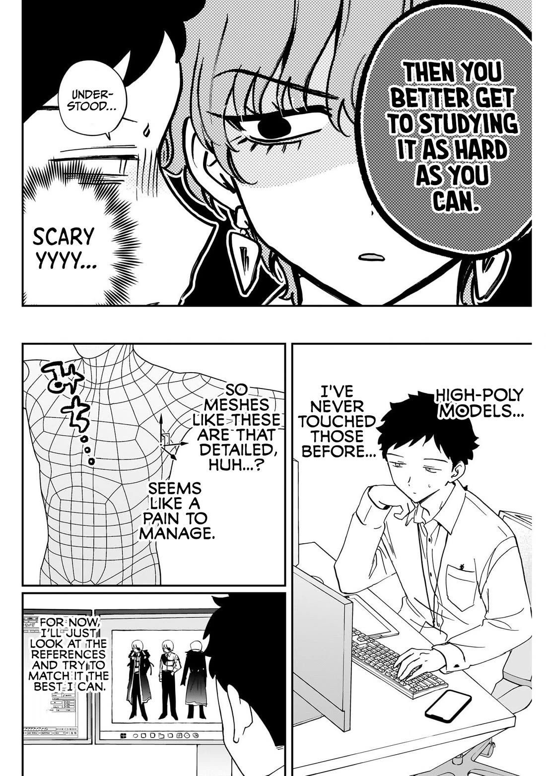 Noa Is My Senior, and My Friend. Chapter 121 page 8 - Chapter 121: Rihito and His New Project