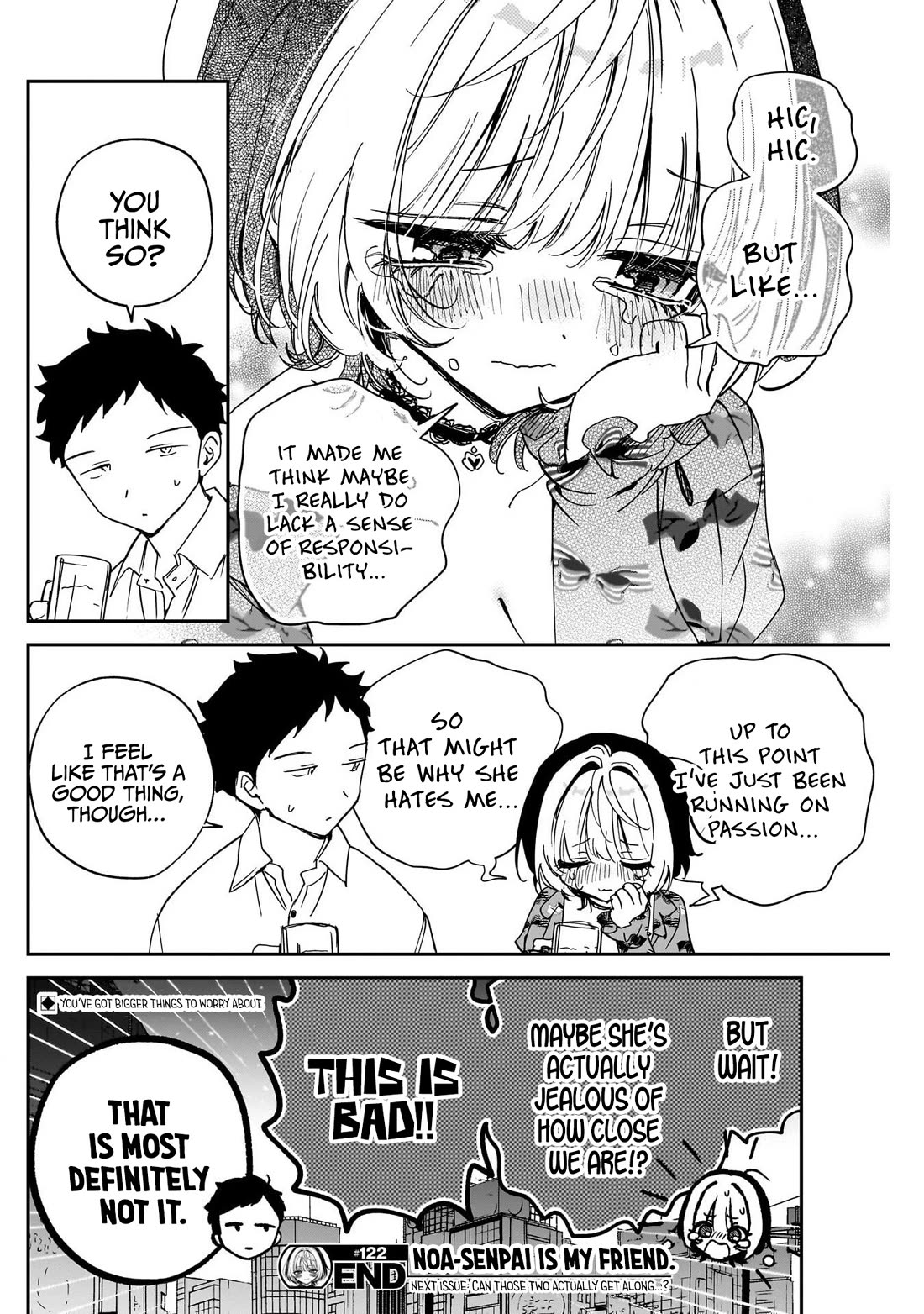 Noa Is My Senior, and My Friend. Chapter 122 page 18 - Chapter 122: Noa-Senpai and Kizaki