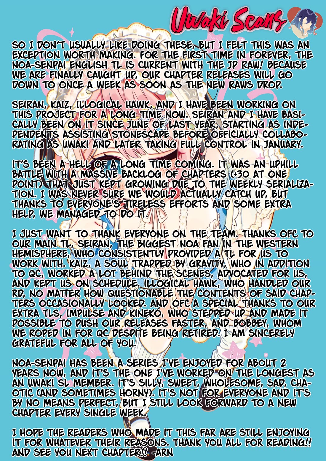 Noa Is My Senior, and My Friend. Chapter 122 page 20 - Chapter 122: Noa-Senpai and Kizaki
