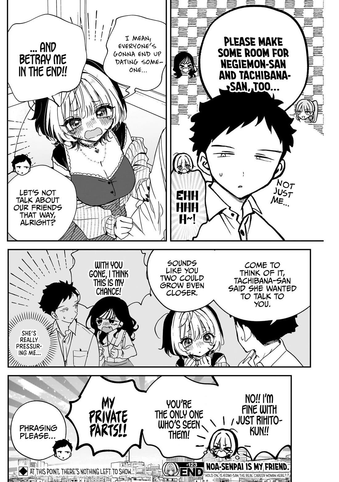 Noa Is My Senior, and My Friend. Chapter 123 page 18 - Chapter 123: Noa-Senpai and Making Up