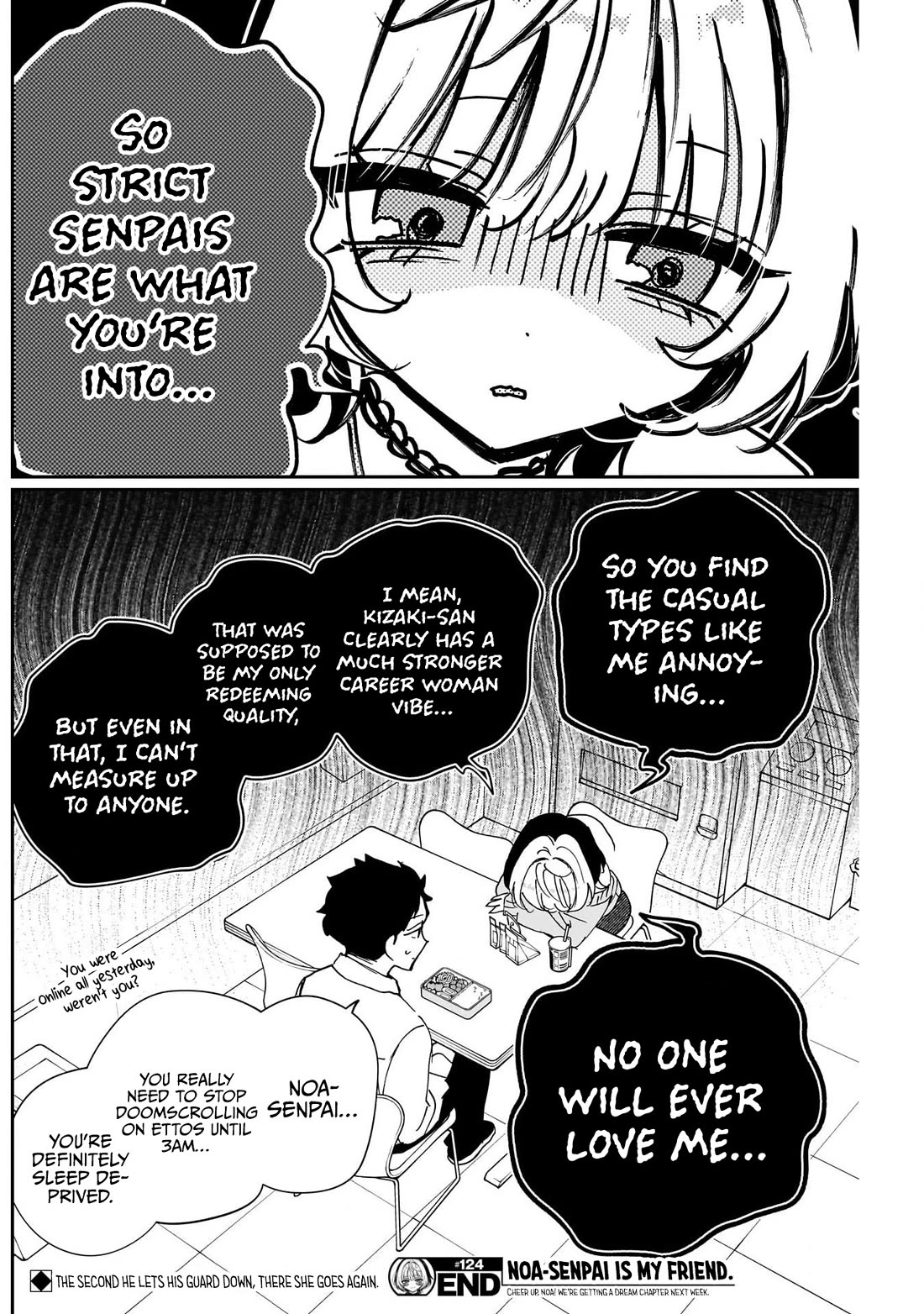 Noa Is My Senior, and My Friend. Chapter 124 page 18 - Chapter 124: Rihito and His Own Pace