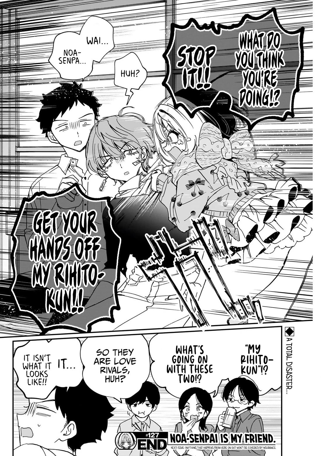 Noa Is My Senior, and My Friend. Chapter 127 page 18 - Chapter 127: Rihito's Get Together