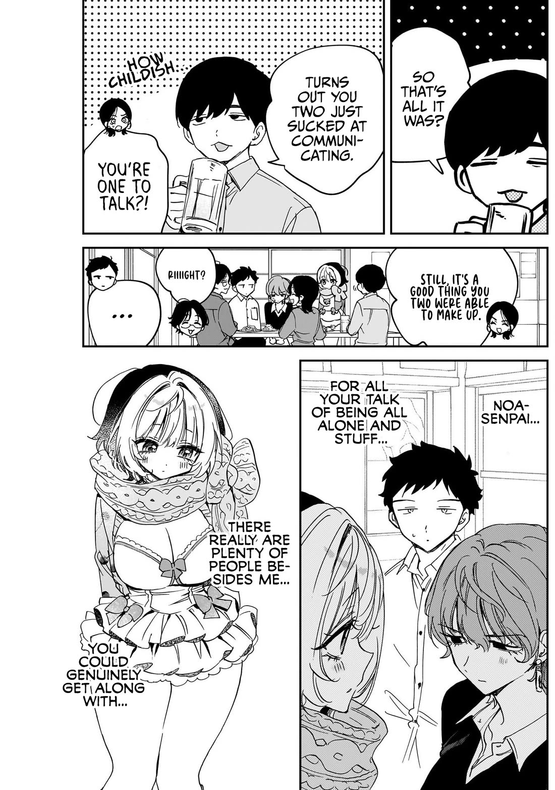 Noa Is My Senior, and My Friend. Chapter 128 page 15 - Chapter 128: Noa-Senpai and Kizaki's Fight