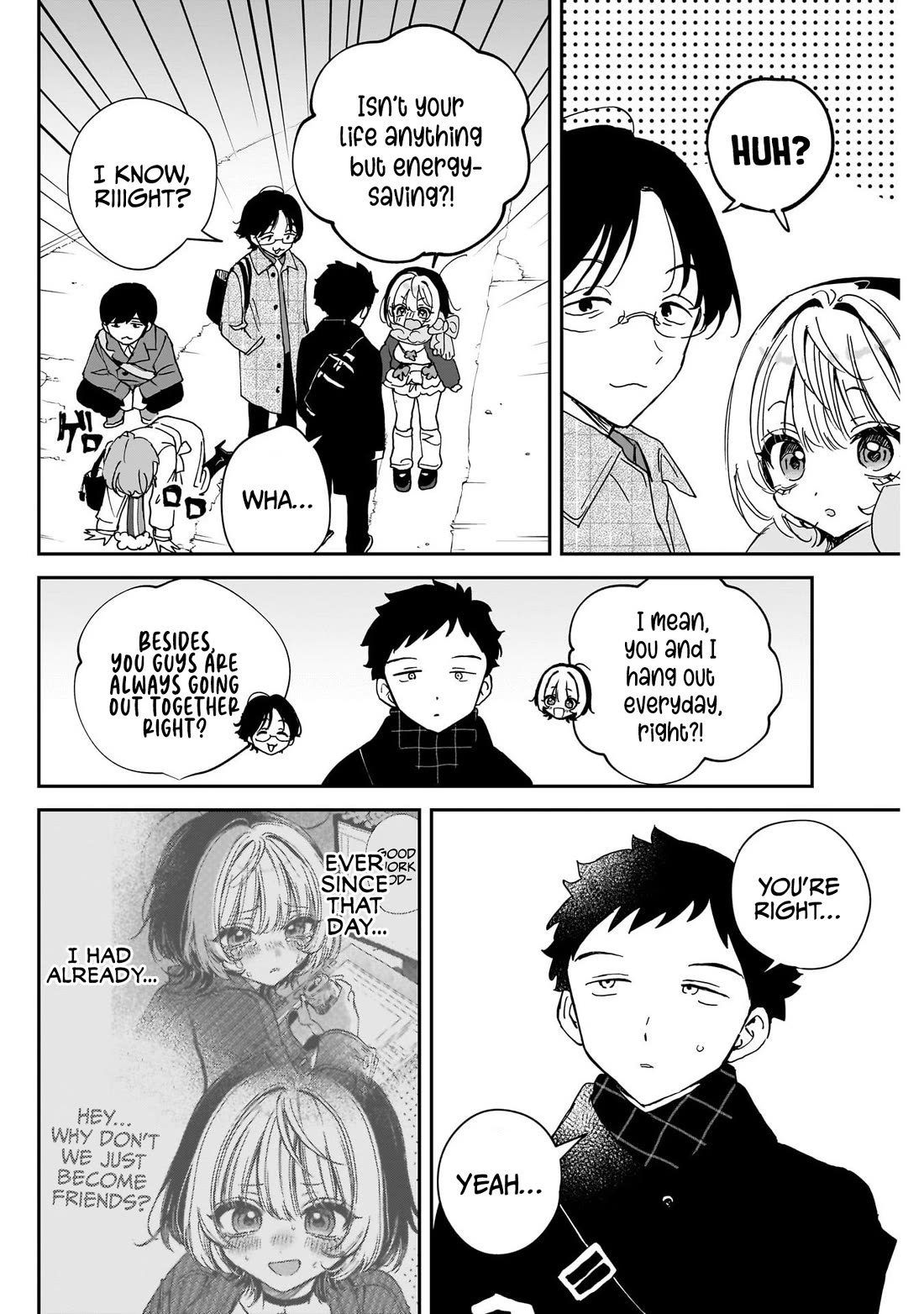 Noa Is My Senior, and My Friend. Chapter 129 page 14 - Chapter 129: Rihito's Energy-saving Life