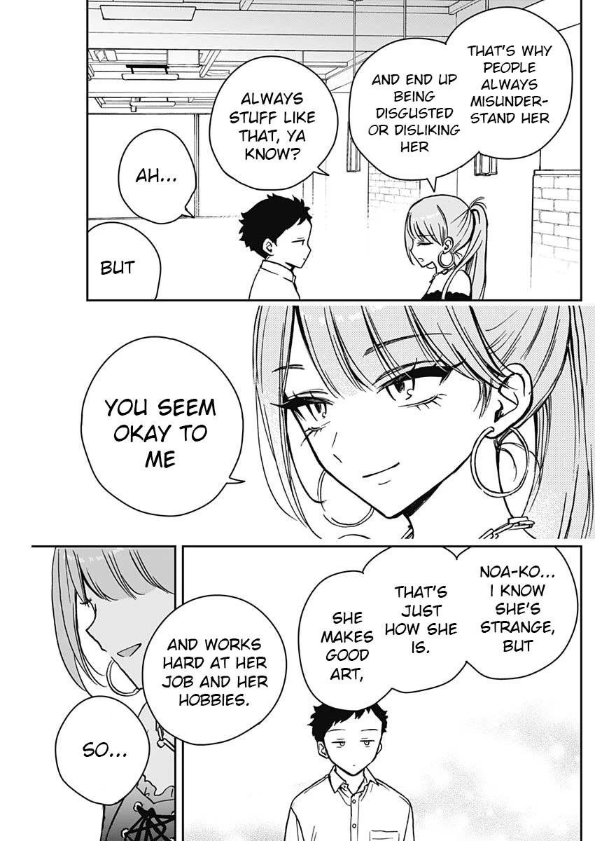 Noa Is My Senior, and My Friend. Chapter 13 page 15 - Chapter 13: Yakiniku with Negiemon