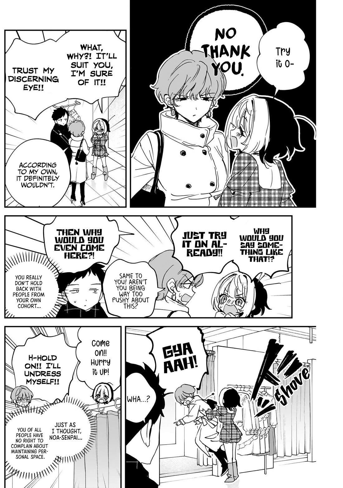 Noa Is My Senior, and My Friend. Chapter 132 page 10 - Chapter 132: Kizaki and Fashion