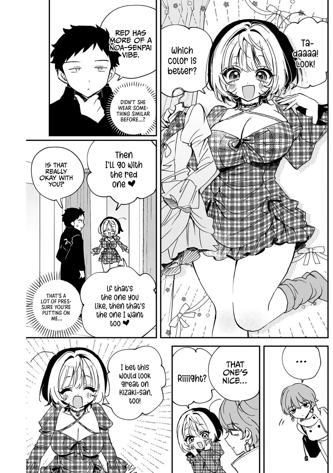 Noa Is My Senior, and My Friend. Chapter 132 page 9 - Chapter 132: Kizaki and Fashion