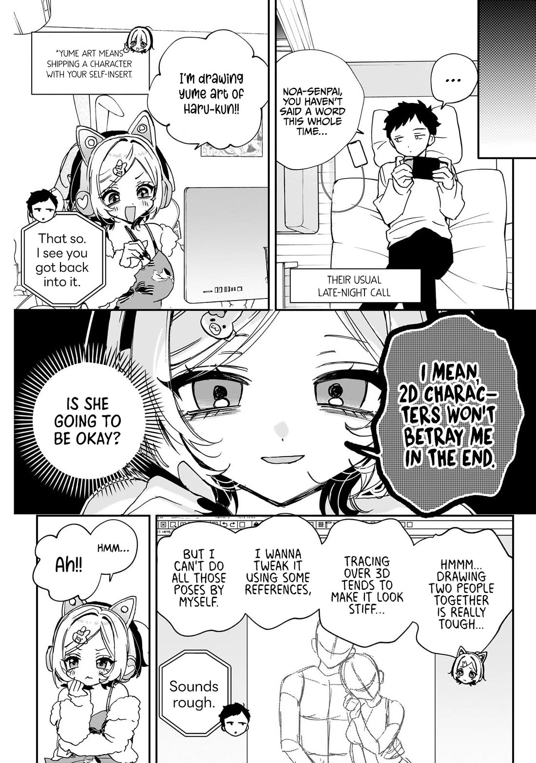 Noa Is My Senior, and My Friend. Chapter 133 page 5 - Chapter 133: Noa-Senpai's Yume Art