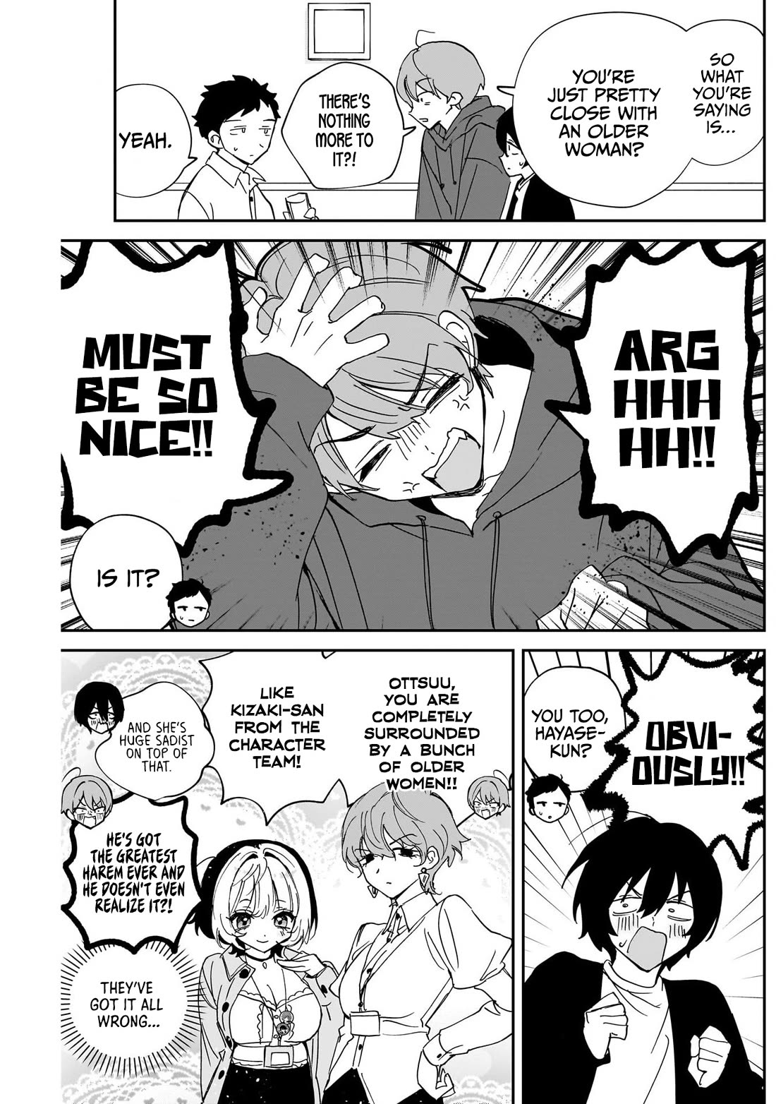 Noa Is My Senior, and My Friend. Chapter 134 page 11 - Chapter 134: Rihito and His Male Peers