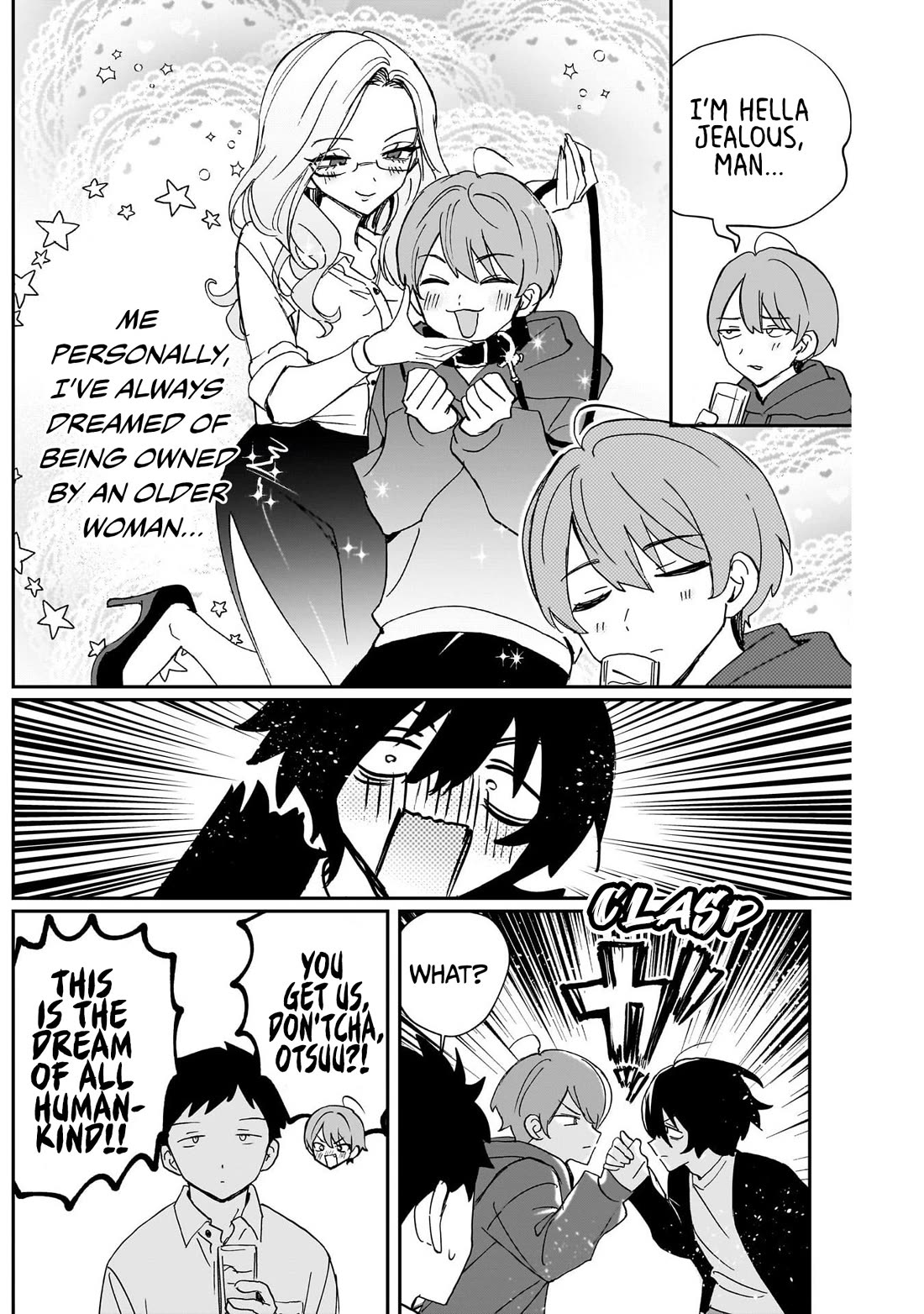 Noa Is My Senior, and My Friend. Chapter 134 page 12 - Chapter 134: Rihito and His Male Peers