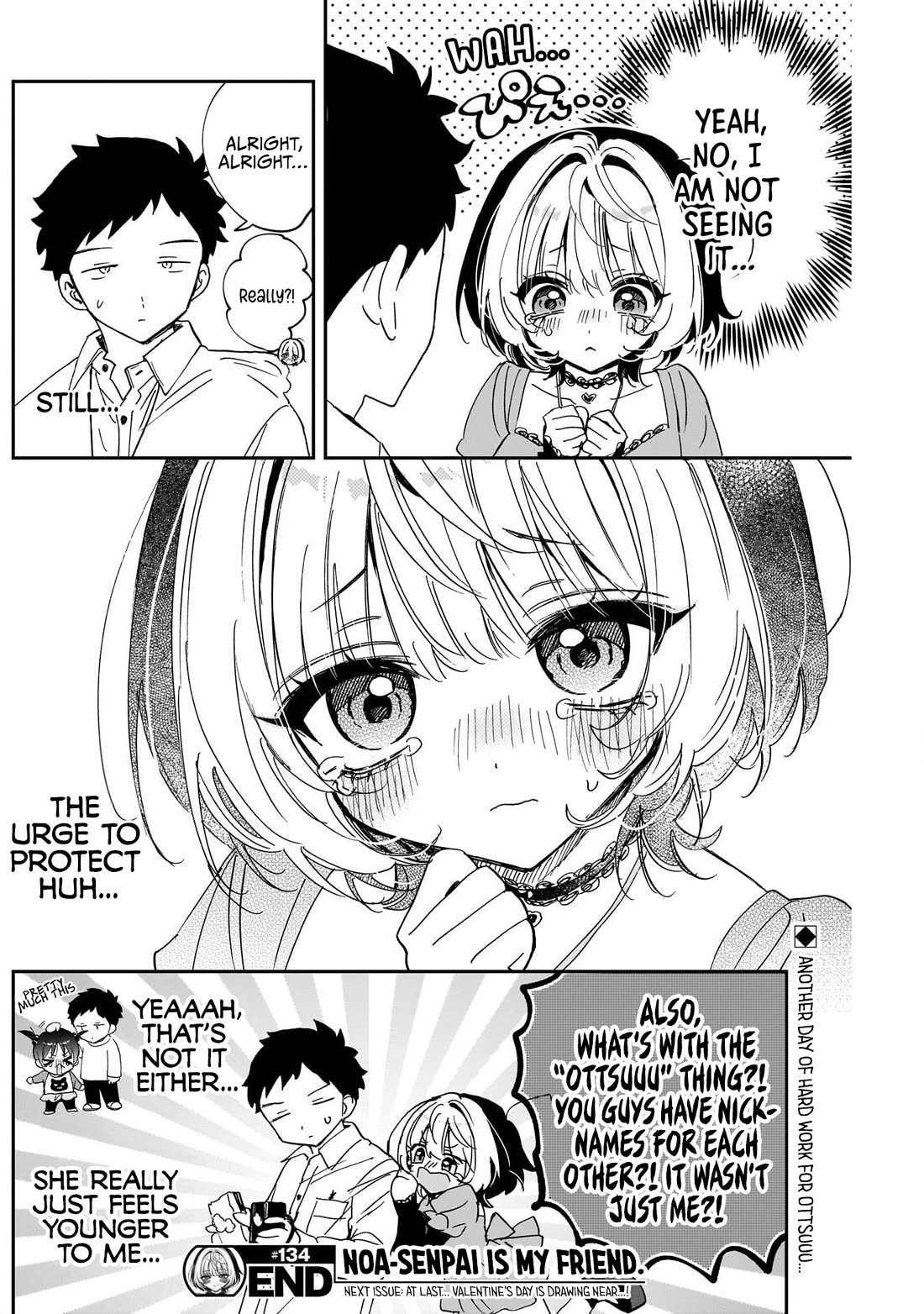 Noa Is My Senior, and My Friend. Chapter 134 page 18 - Chapter 134: Rihito and His Male Peers