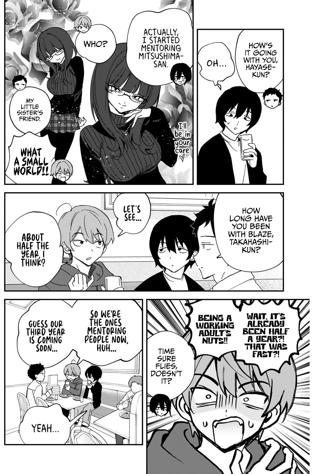 Noa Is My Senior, and My Friend. Chapter 134 page 8 - Chapter 134: Rihito and His Male Peers