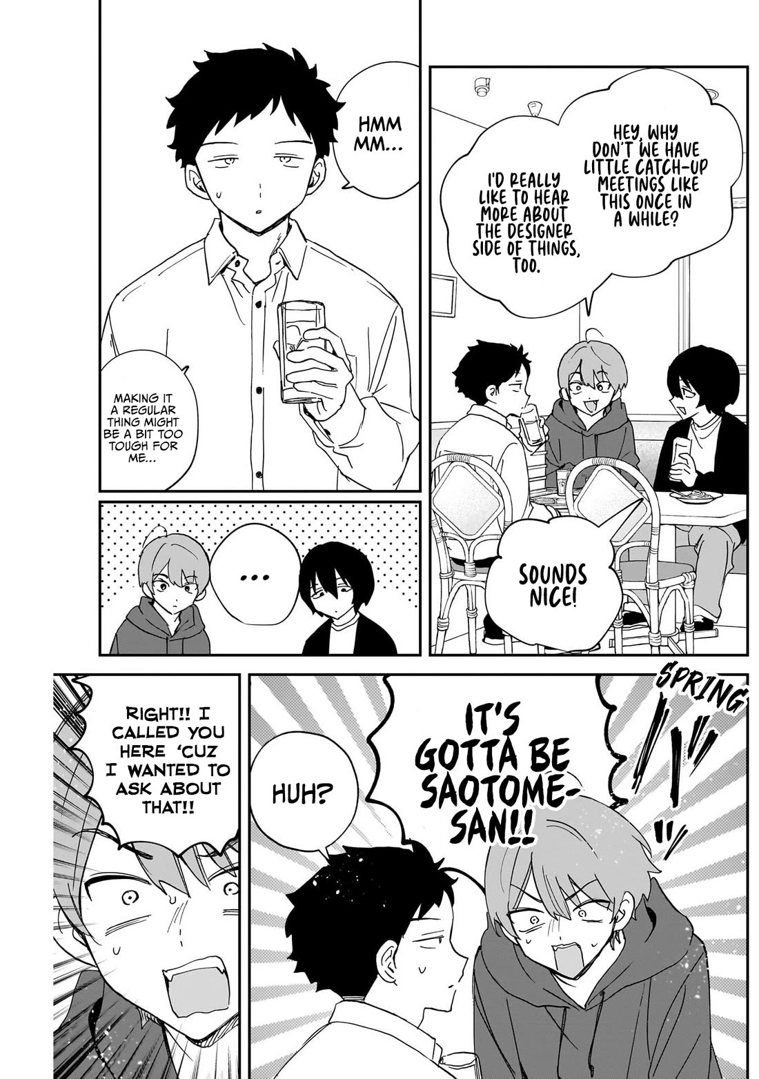 Noa Is My Senior, and My Friend. Chapter 134 page 9 - Chapter 134: Rihito and His Male Peers