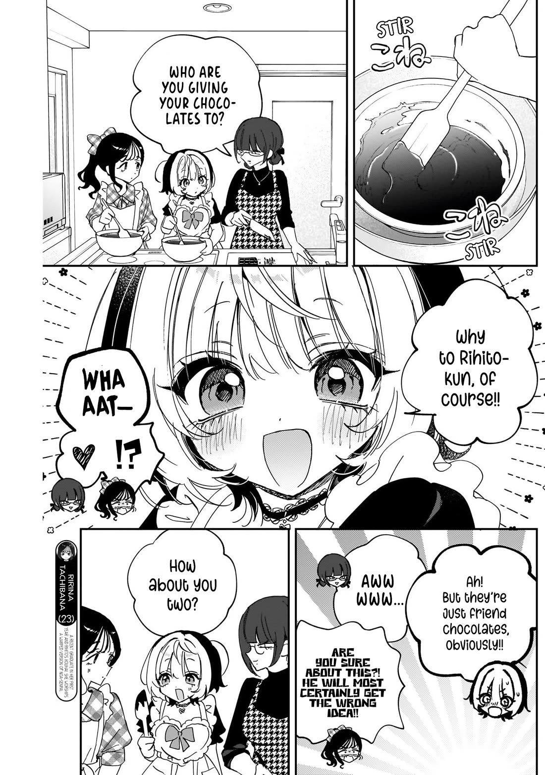 Noa Is My Senior, and My Friend. Chapter 135 page 7 - Chapter 135: Noa-Senpai and Homemade Chocolate