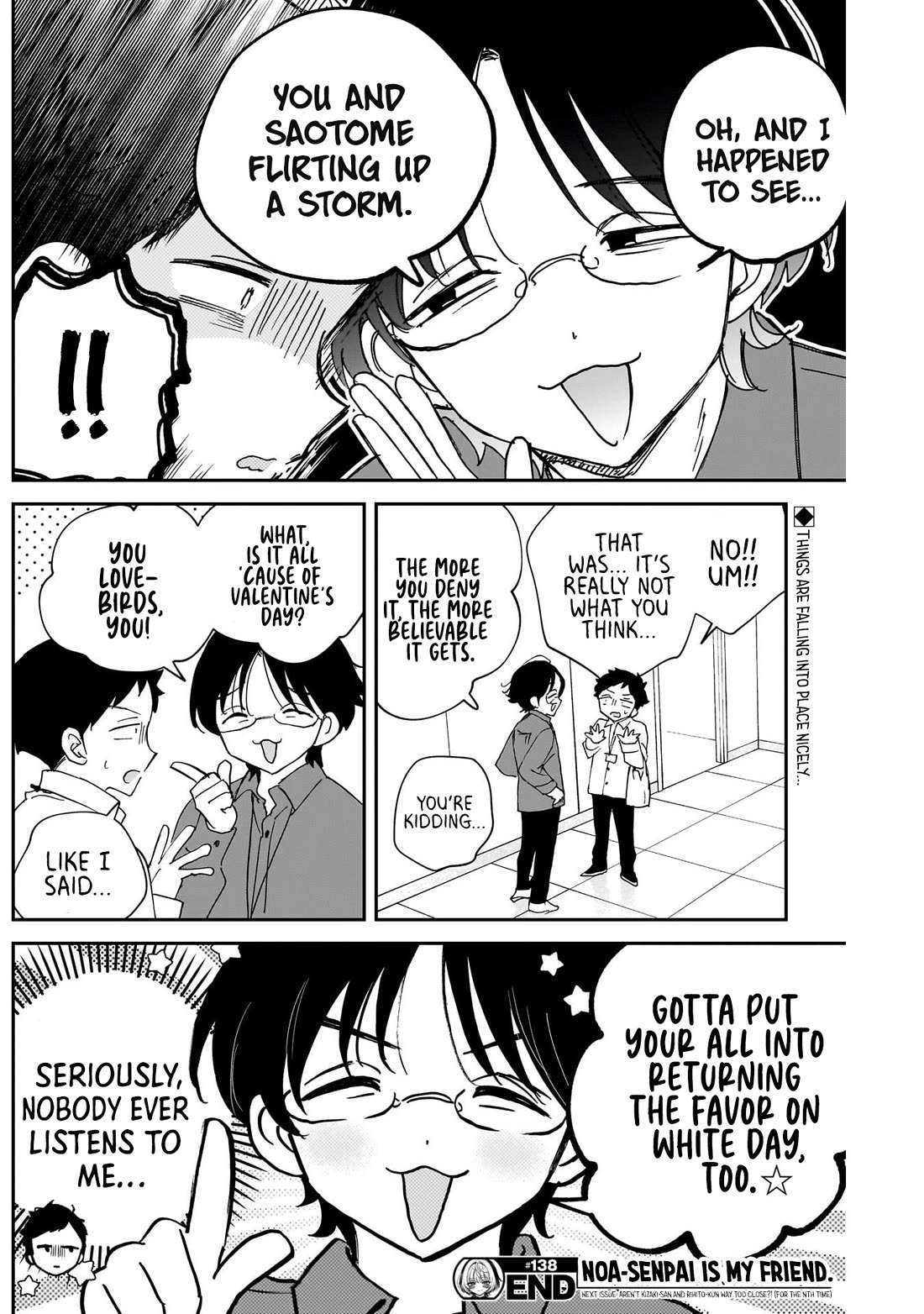 Noa Is My Senior, and My Friend. Chapter 138 page 18 - Chapter 138: Rihito and Yesterday's Memories