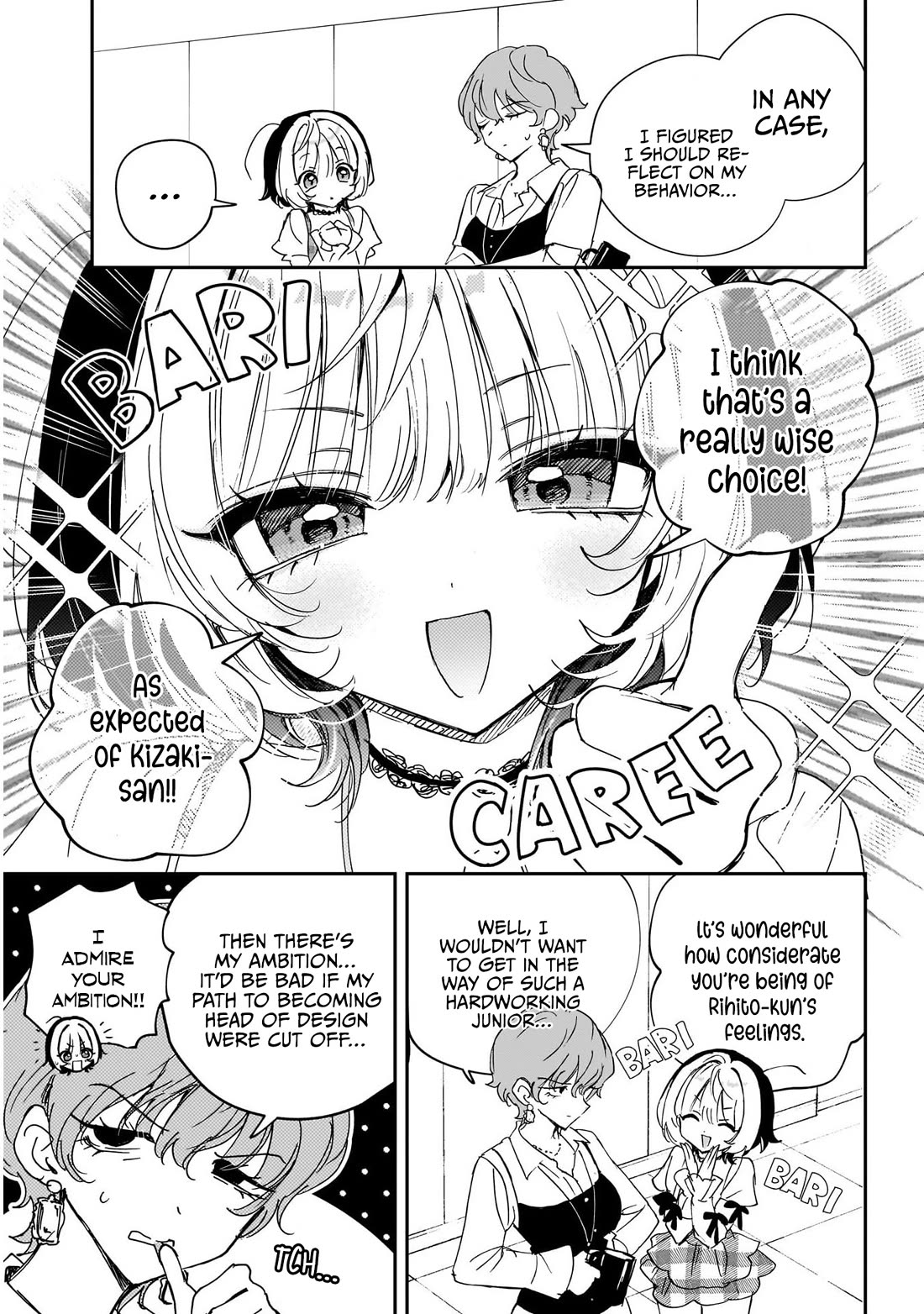Noa Is My Senior, and My Friend. Chapter 139 page 8 - Chapter 139: Noa-Senpai and the Bosses' Personal Space