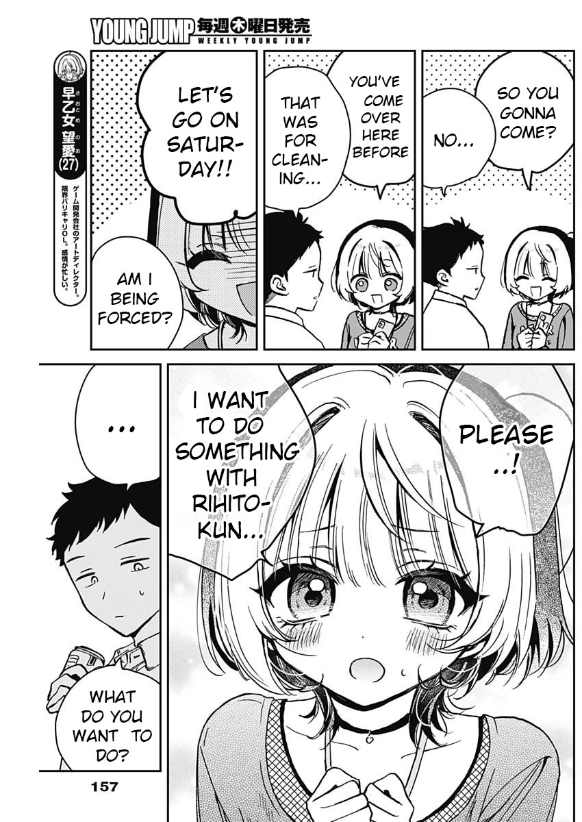 Noa Is My Senior, and My Friend. Chapter 14 page 3 - Chapter 14: Noa-Senpai and Pizza
