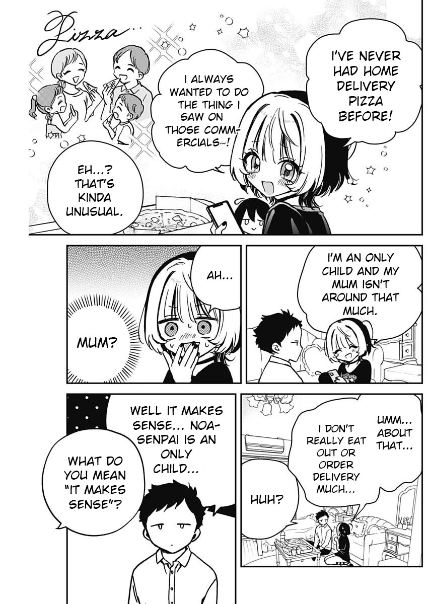 Noa Is My Senior, and My Friend. Chapter 14 page 5 - Chapter 14: Noa-Senpai and Pizza