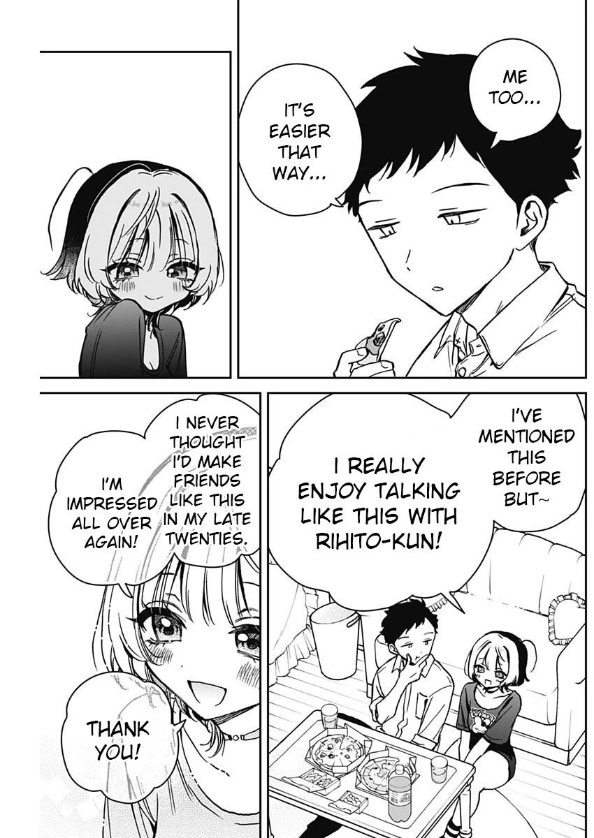 Noa Is My Senior, and My Friend. Chapter 14 page 9 - Chapter 14: Noa-Senpai and Pizza