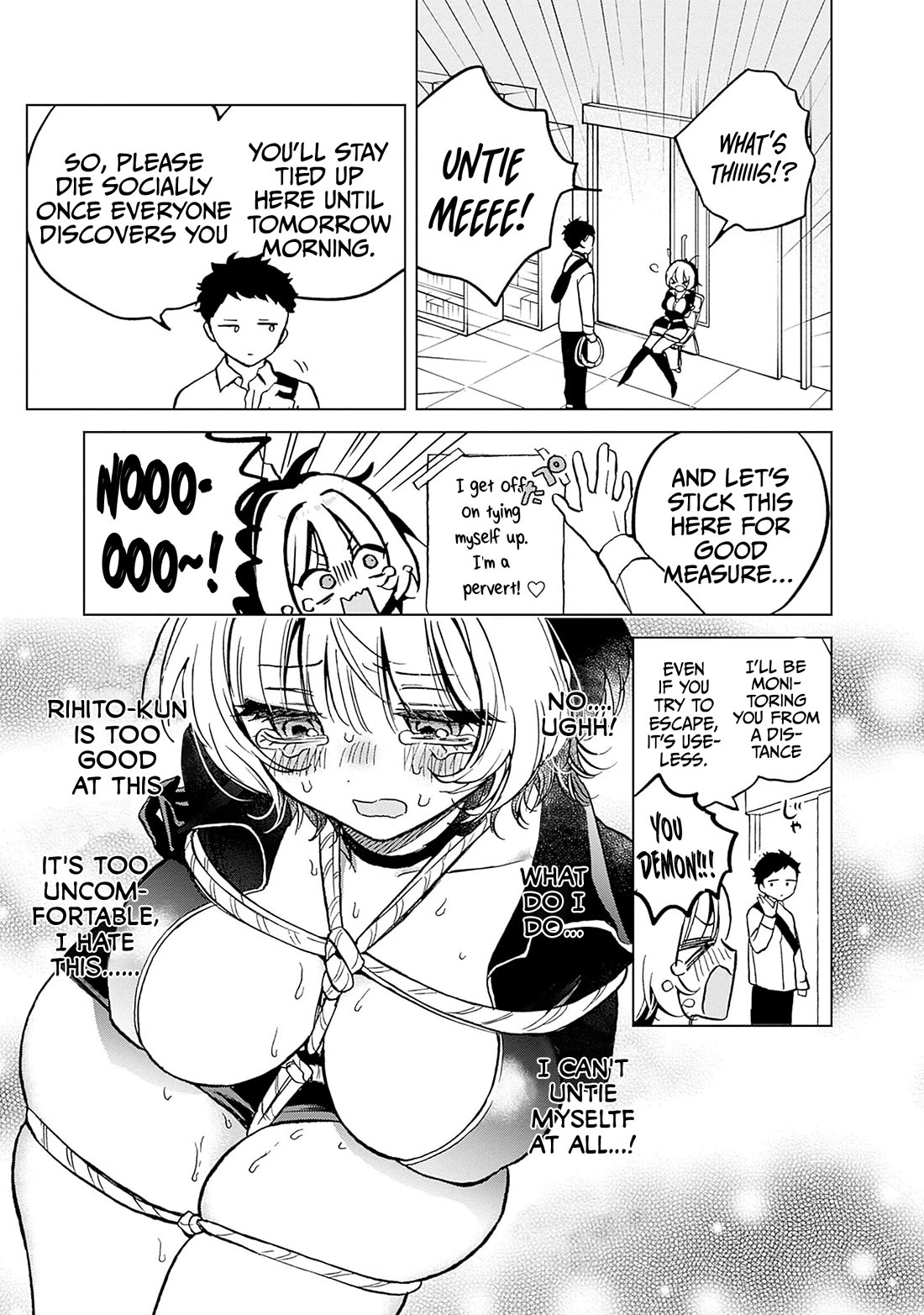 Noa Is My Senior, and My Friend. Chapter 18.5 page 6 - Chapter 18.5: Spy