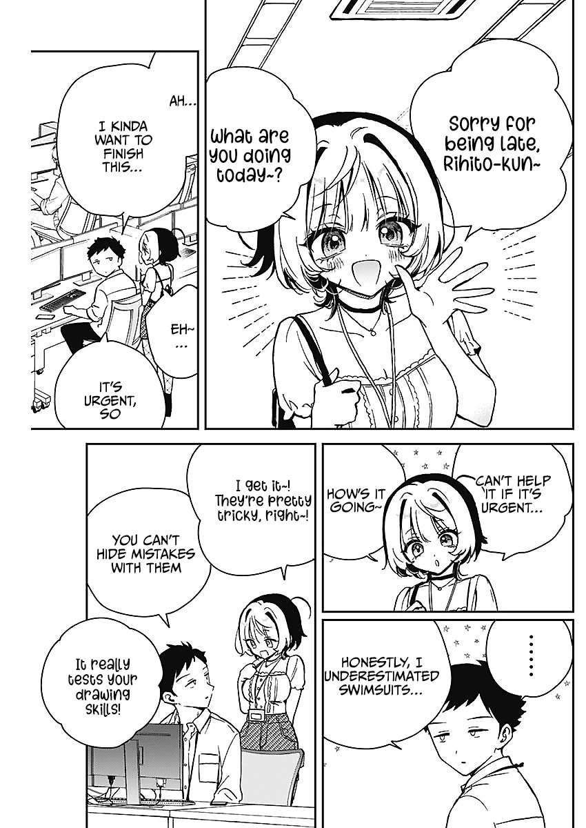 Noa Is My Senior, and My Friend. Chapter 19 page 11 - Chapter 19: Noa-Senpai and the Swimsuit Event